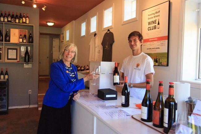 Howling Bluff Estate Winery, Penticton Winning Wine: Century Block Pinot Noir 2013